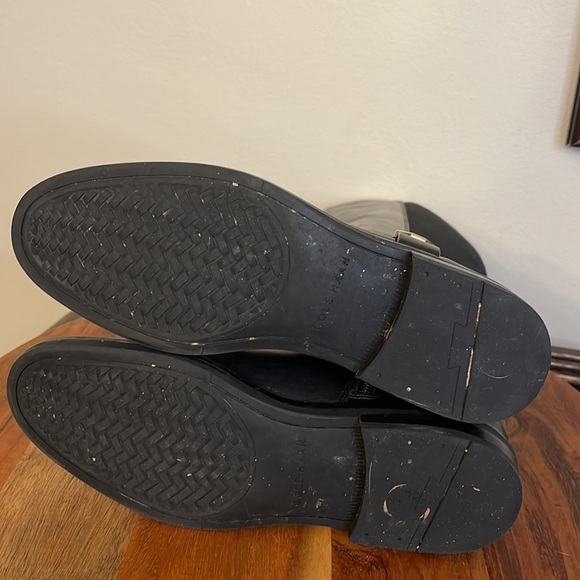 Cole Haan Women's W18869 Camry Riding Boot Black Leather size 5 - Picture 11 of 13